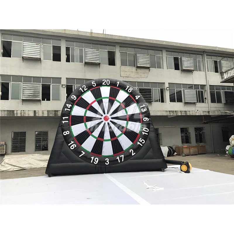 Airtight Sticker Shooting Inflatable Foot Dart Board Soccer Target Sport Game