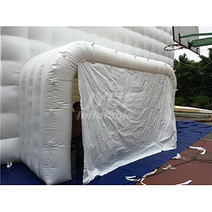 Outdoor White Inflatable Air Cube Tent Wedding Inflatable Party Tent For Event