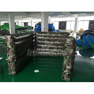 Cheap Archery Target Game Camouflage Wall Inflatable Bunkers Paintball For Team Game