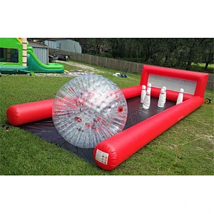 Funny Human Bowling ball/ Inflatable Bowling Alley/Inflatable Human Bowling From China Supplier
