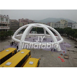 Custom Logo Portable 6 Legs Inflatable Spider Dome Tent With LED Light For Advertising