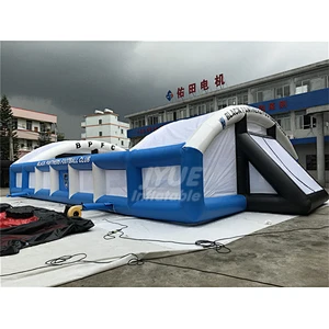 Commercial Inflatable Human Table Football Game Inflatable Table Soccer Foosball  Field