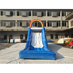Funny Cheap Giant Inflatable Water Slide for Adult, Inflatable Candy Water Slide for party or event