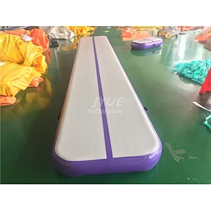 Jiangyue Factory Supplies Wholesale Outdoor Used Cheap Air Tumble Mats Trampoline Inflatable Air Track Gymnastics For Gym
