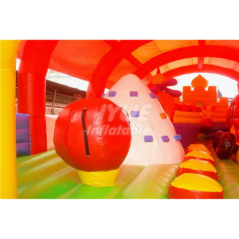 Best Selling Commercial Party Inflatable Playland Outdoor Inflatable Bouncing Castle With Tent