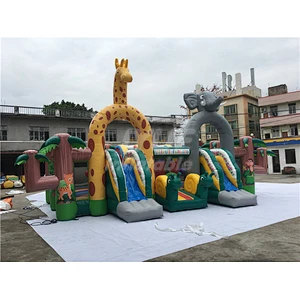 Indoor Cool Adventure Children Playground PVC Bounce Inflatable Playground Price