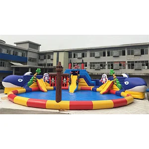Outdoor Commercial Kids Inflatable Water Park