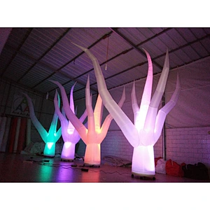 Outdoor Inflatable Light Up Tree Led Tentacle,High Quality Custom Lighting Inflatable Light Up Tree