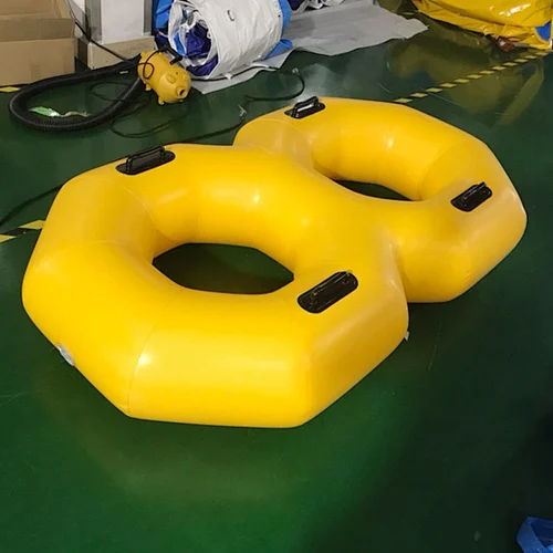 Water Park 2 Person Fiberglass Water Slide Tube For Lazy River