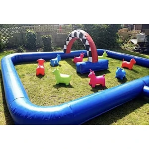 Giant Inflatable Sport Games,Inflatable Running Track,Inflatable Racing Track For Karting