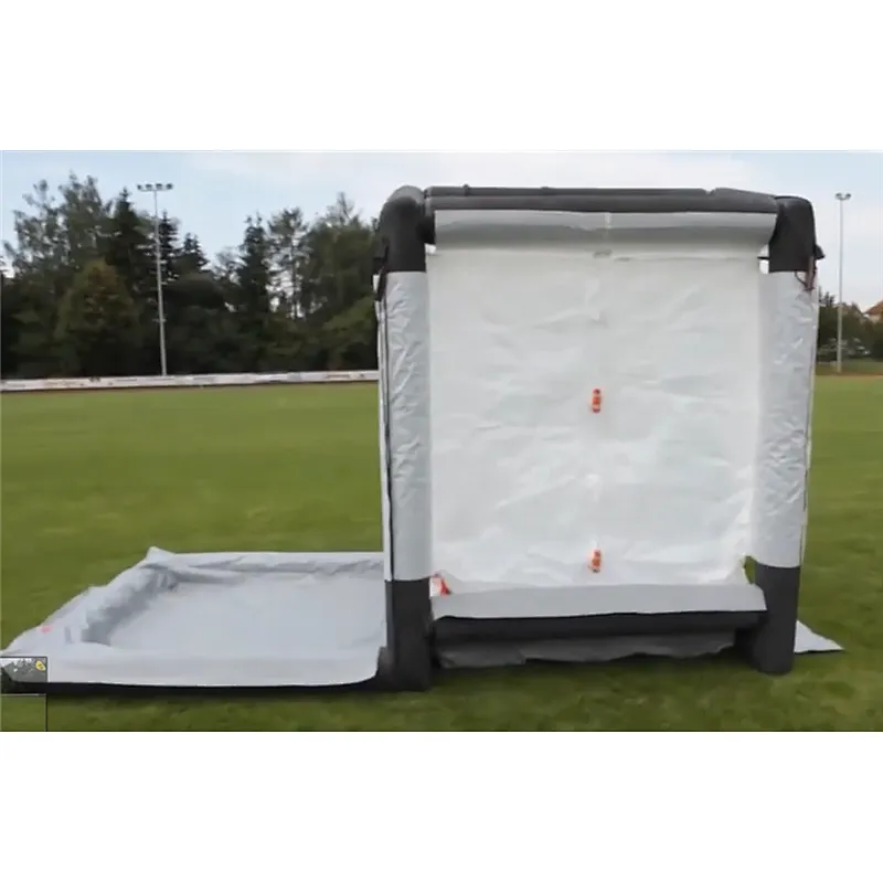 Portable Outdoor Channel Mist Disinfection Spray Tent Medical Disinfecting Tents