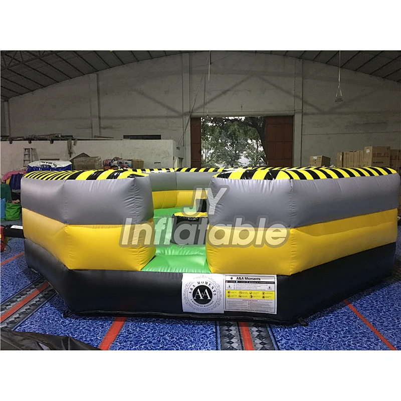 Inflatable Wipe Out Course For Adult,Funny Meltdown Sports Game For Event