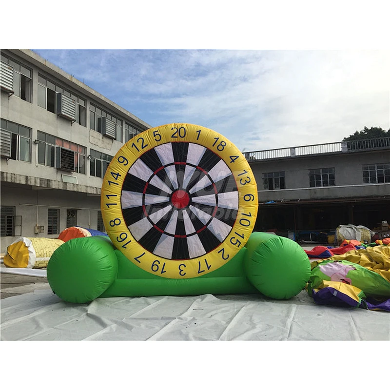 Hot Sale New Game PVC Commercial Inflatable Foot Darts for Sale