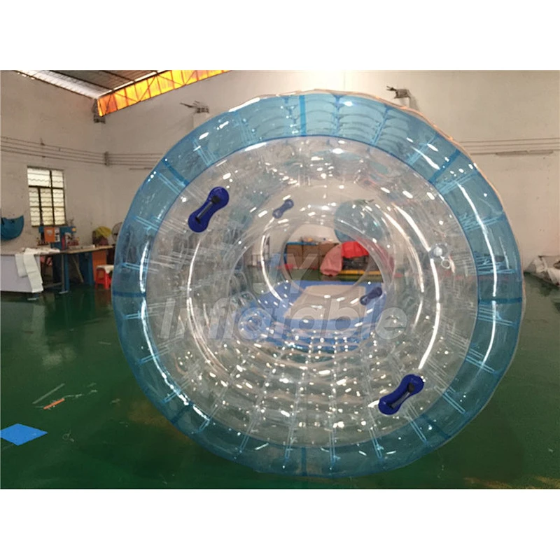 Funny Blue Bubble Inflatable Water Walking Ball TPU Inflatable Water Roller