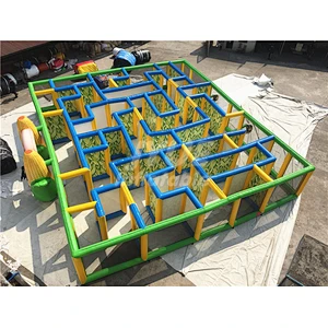Fun House Sport Games Commercial Outdoor Inflatable Haunted House Maze