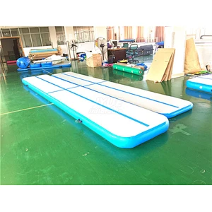 Cheap Inflatable Air Mattress Air Track Factory 5m Slip Slide Inflatable Tumble Track Trampoline  Wholesale Price For Home