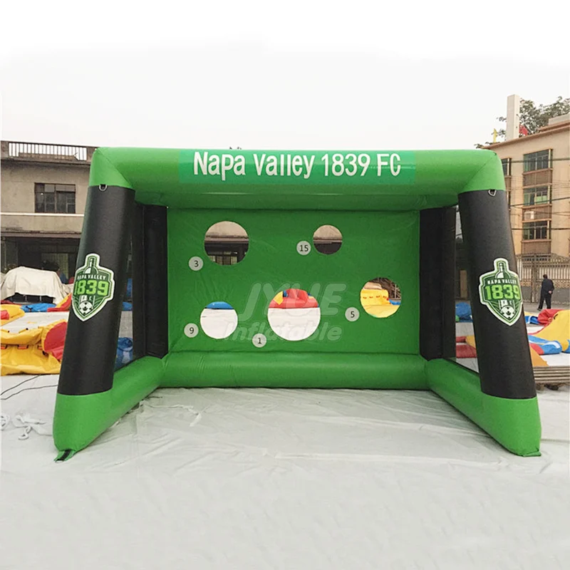 Portable Outdoor Target Inflatable Shootout Game Soccer Goal For Adults and Kids