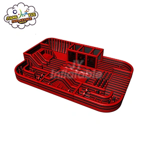 New Design Commercial Playground Customized Jumping Inflatable Theme Park , Inflatable Play Fun Park