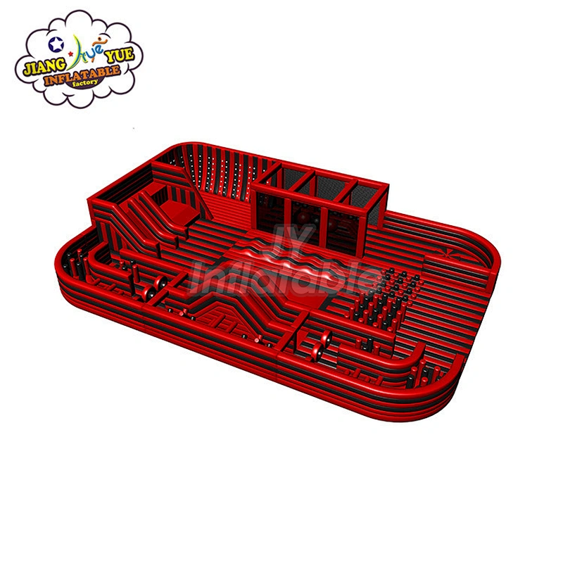 New Design Commercial Playground Customized Jumping Inflatable Theme Park , Inflatable Play Fun Park