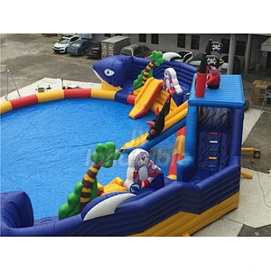 Summer Hot Sale Water Playground Fun Manufacturer Inflatable Water Park For Adults