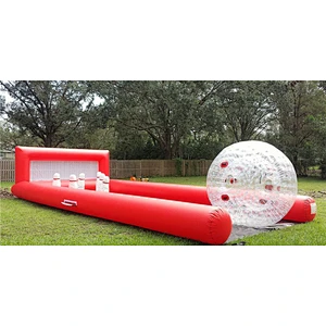 Funny Human Bowling ball/ Inflatable Bowling Alley/Inflatable Human Bowling From China Supplier
