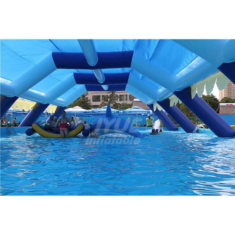 OEM/ODM Outdoor Easy Set  Metal Frame Ultra Pipe Frame Swimimng Pool With Cover