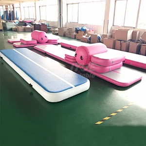 Use Durable Various Home Edition Gymnastic Training Mats Floor Kit Training Inflated Air Track Set For Gymnastics Exercise