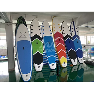 10 Foot 6 Inch Inflatable Sup Paddle Board Customization For Fitness Yoga Fishing