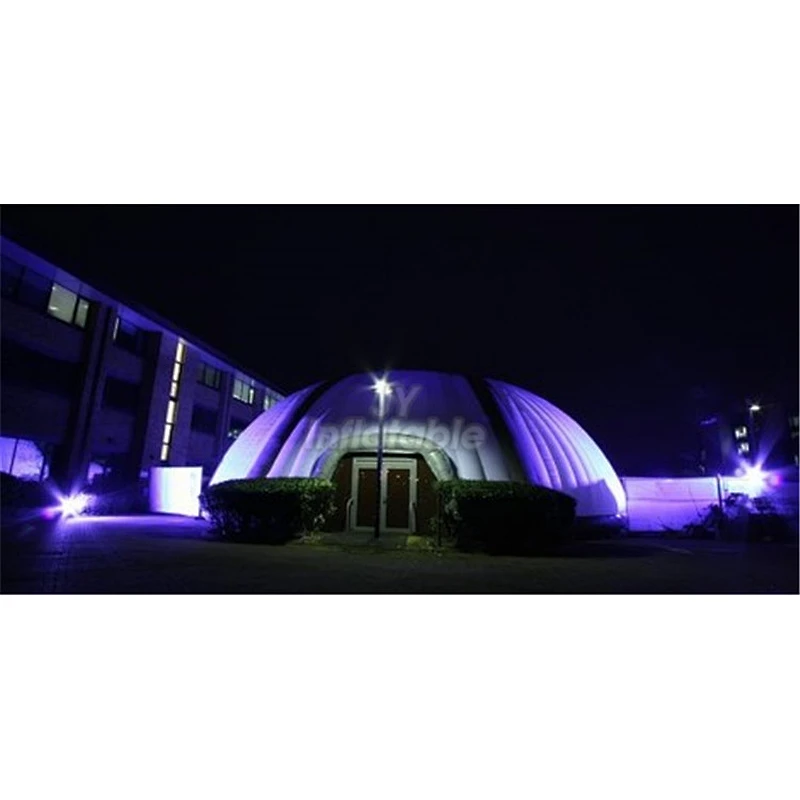 Exhibition Promotion Wedding Marquee Lighting LED Inflatable Tent For Party