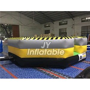 Inflatable Wipe Out Course For Adult,Funny Meltdown Sports Game For Event