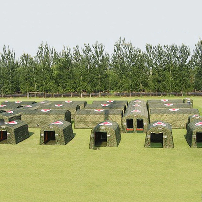 Fireproof Commercial Use Inflatable Army Medical Tent