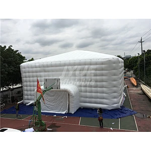 Outdoor White Inflatable Air Cube Tent Wedding Inflatable Party Tent For Event