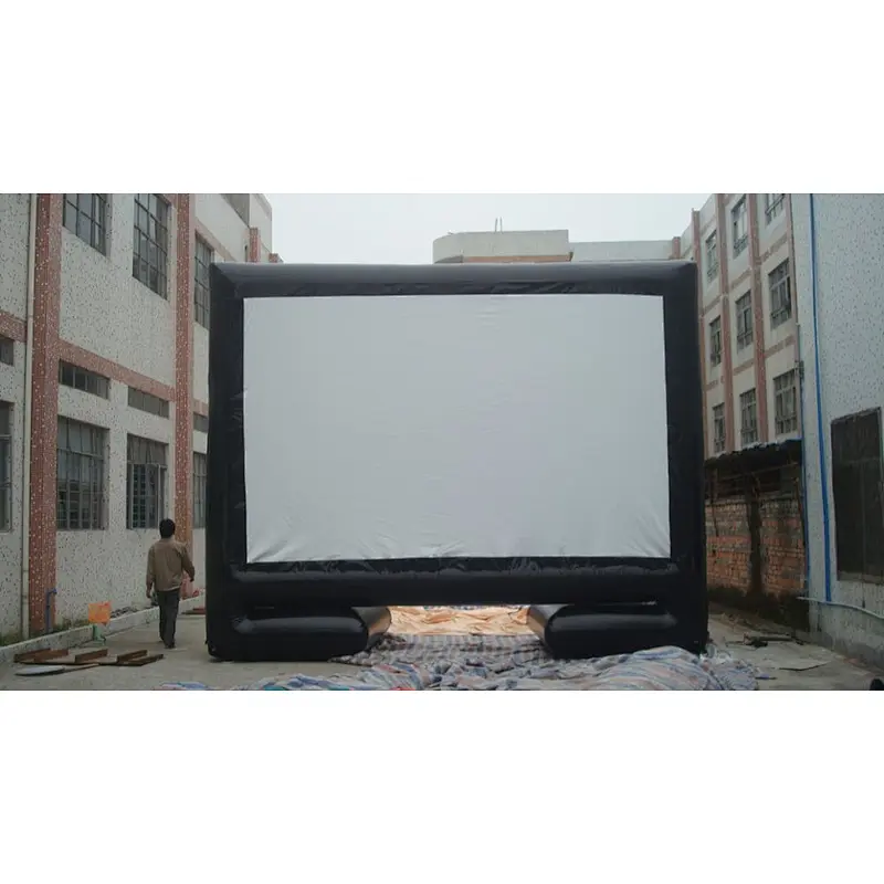 Guangzhou Factory Outdoor Inflatable Cinema Screen Commercial Inflatable Movie Screen