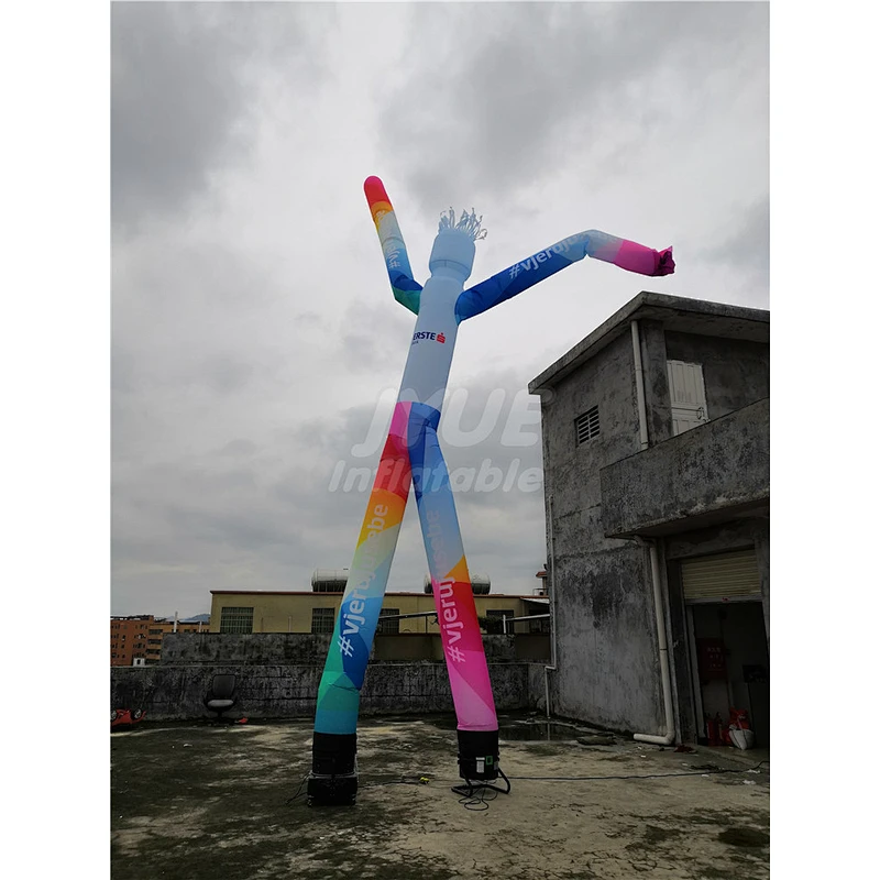 6m Air Sky Dancer Inflatable Tube Man With Blower For Outdoor Promotion