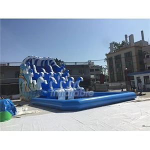 Amusement Park Manufacturer Water Park For Kids Inflatable Water Park With Pool