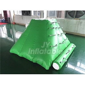 Custom Climbing Wall Inflatable Pool Iceberg Float Water Toys For Sale
