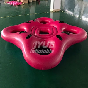 PVC Material Floating Water Tubes Inflatables Fiberglass Water Slide Tubes For Sale