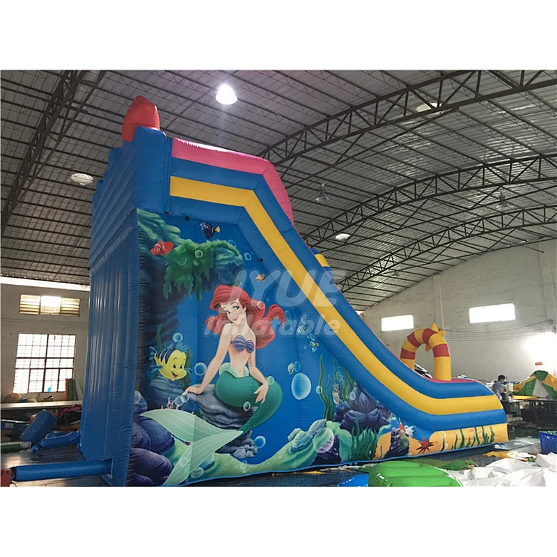 Outdoor Indoor Inflatable Dry Slide For Sale , Commercial Inflatable Small Slide