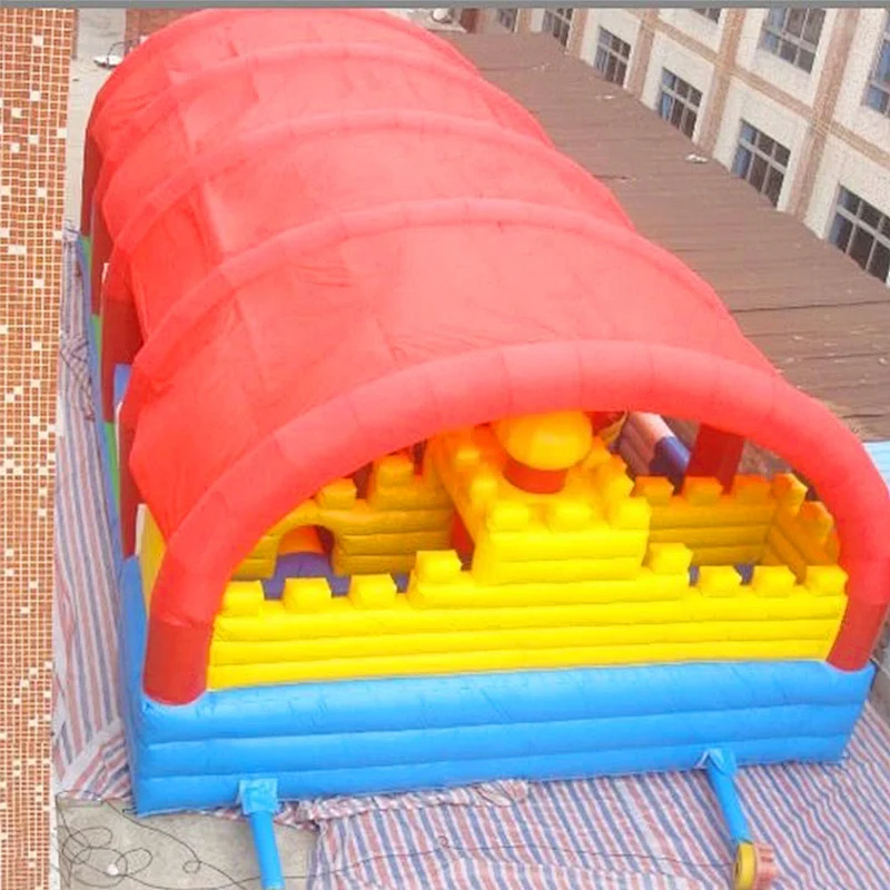 Best Selling Commercial Party Inflatable Playland Outdoor Inflatable Bouncing Castle With Tent