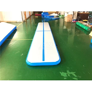 Cheap Inflatable Air Mattress Air Track Factory 5m Slip Slide Inflatable Tumble Track Trampoline  Wholesale Price For Home