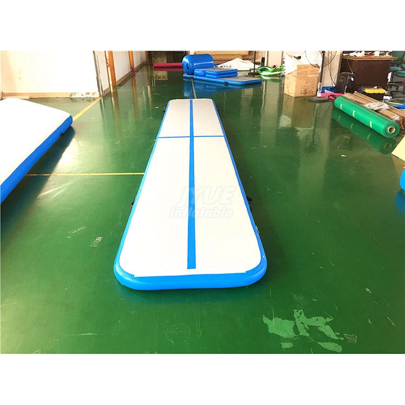 Cheap Inflatable Air Mattress Air Track Factory 5m Slip Slide Inflatable Tumble Track Trampoline  Wholesale Price For Home