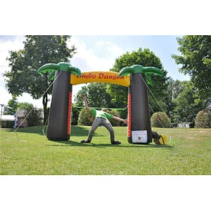 Popular Interactive Game Inflatable Limbo Dance Game Cheap Inflatable Arch Game For Adult