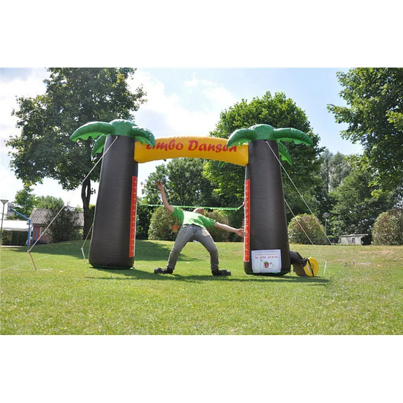 Popular Interactive Game Inflatable Limbo Dance Game Cheap Inflatable Arch Game For Adult