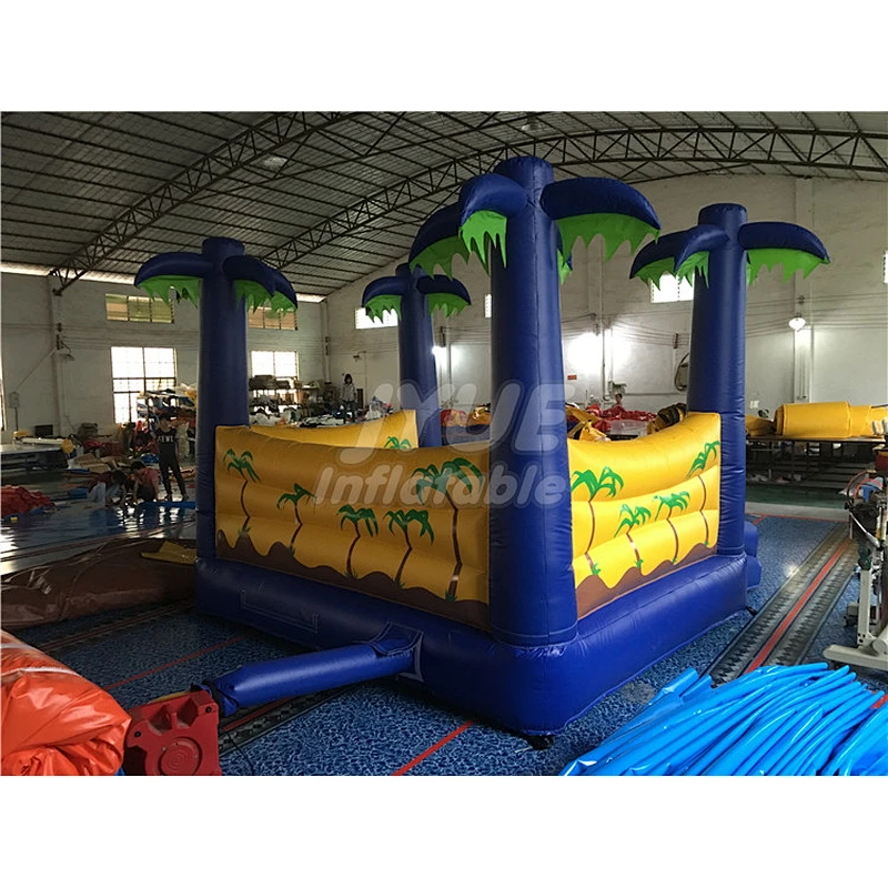 Jungle Theme Kids Bouncy Castle Inflatable Trampoline Bouncer For Sale