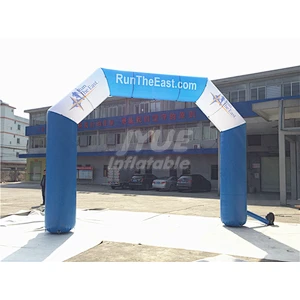 Outdoor Event Promotional Archway Airtight Start Finish Inflatable Entrance Arch
