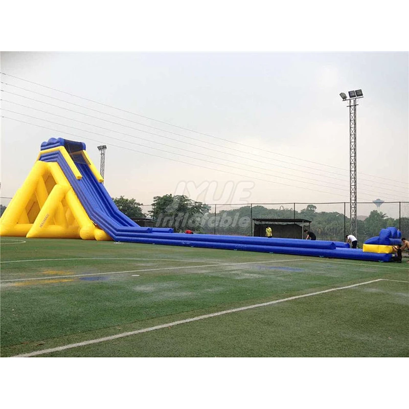 Inflatable Big Slide With Pool Inflatable Water Slide For Commercial Use