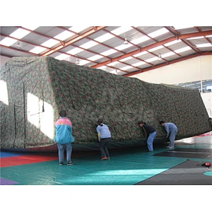 Air Sealed Large Inflatable Military Tent For Outdoor Army Camping