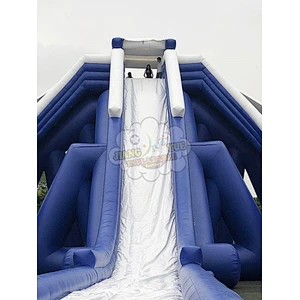 Large Trippo Inflatable Water Slide Adult for Sale Big Inflatable Stair Slide with Pool