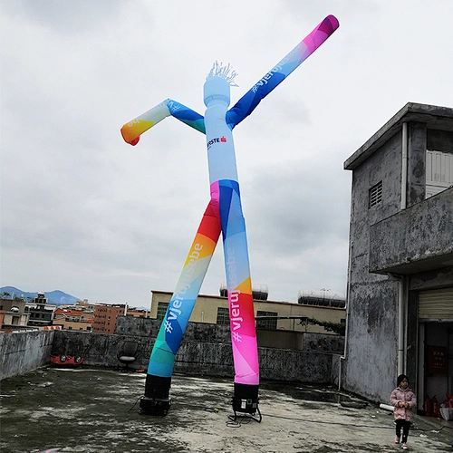 Oxford Cloth Outdoor Advertising Two Legs Air Sky Dancers Inflatable Dancing Balloon