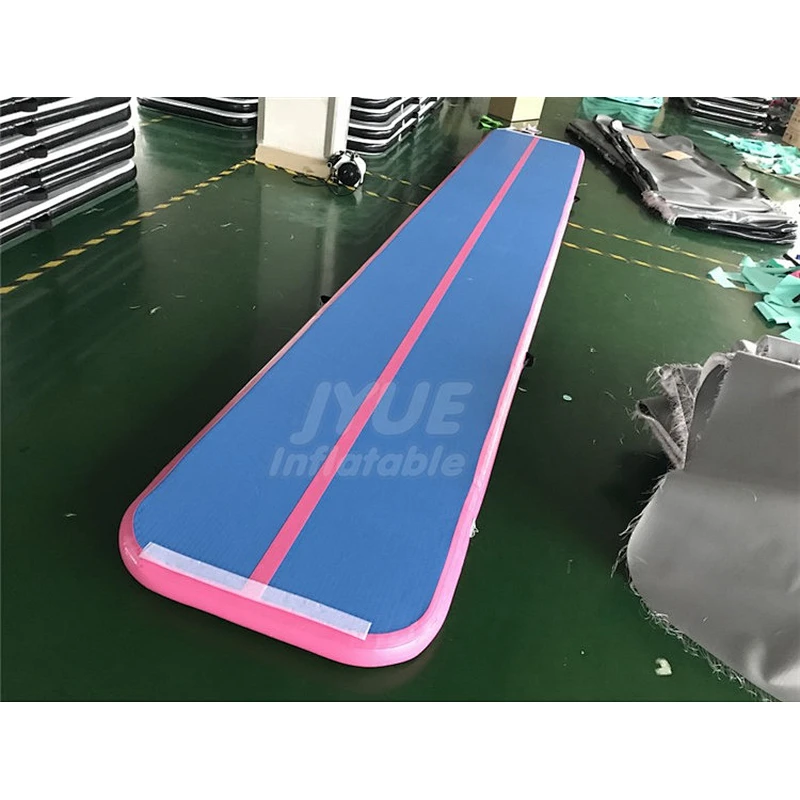 High Density Thick Pvc Factory Customise 1m to 15m Inflatable Air Track For Gym Sale With 600W Electric Pump